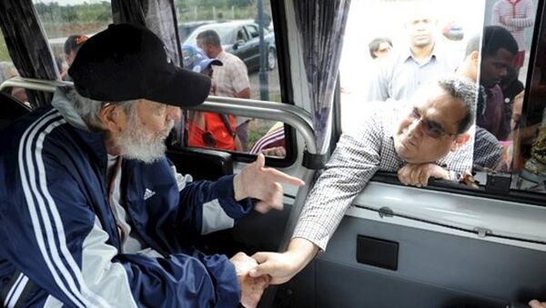 Küba'nın eski lideri Fidel Castro - Sputnik Türkiye