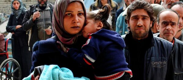 Yermuk Mülteci Kampı - Sputnik Türkiye