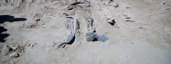 Tikrit toplu mezar - Sputnik Türkiye