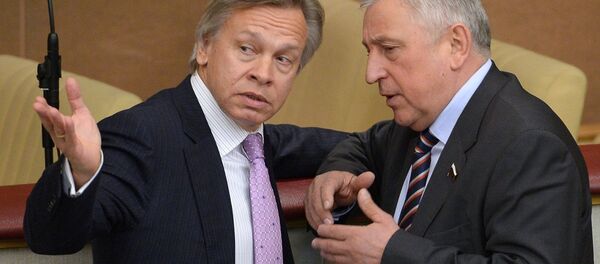 Duma Uluslararası İlişkiler Komitesi Başkanı Aleksey Puşkov - Sputnik Türkiye