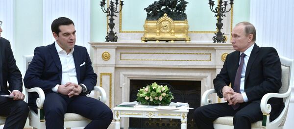 Vladimir Putin-Aleksis Çipras - Sputnik Türkiye