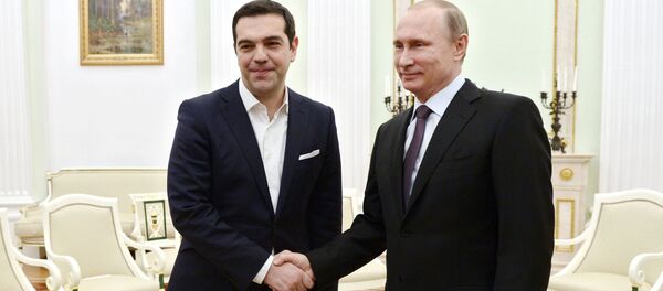 Vladimir Putin & Alexis Çipras - Sputnik Türkiye