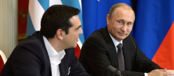 Vladimir Putin-Aleksis Çipras - Sputnik Türkiye
