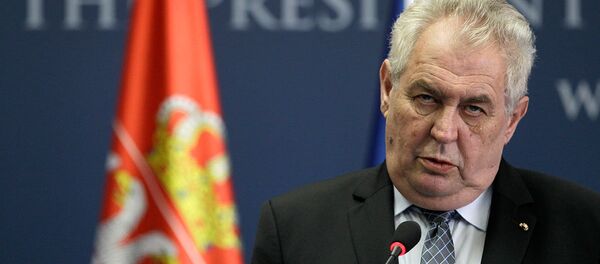 Milos Zeman - Sputnik Türkiye