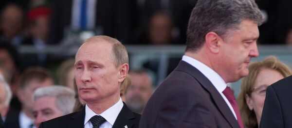 Vladimir Putin & Pyotr Poroşenko - Sputnik Türkiye