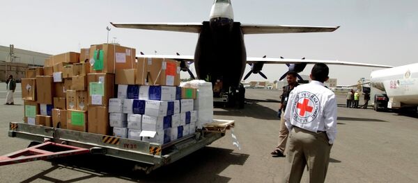 Yemen için insani yardım - Sputnik Türkiye