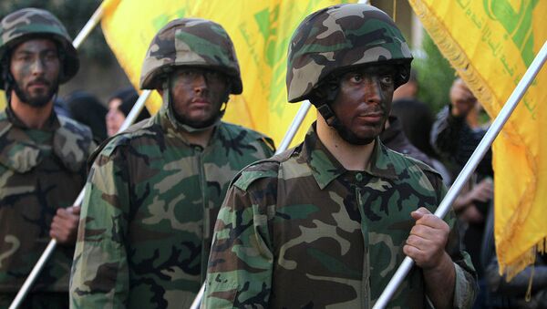 Lübnan Hizbullah savaşçıları - Sputnik Türkiye