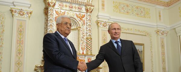 Vladimir Putin & Mahmud Abbas - Sputnik Türkiye