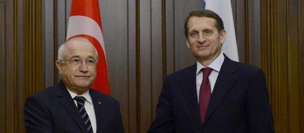 Cemil Çiçek-Sergey Narışkin - Sputnik Türkiye