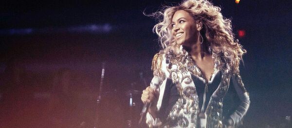Американская певица Бейонсе во время выступления в Вашингтоне - Sputnik Türkiye