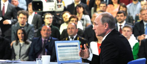 Vladimir Putin ile Direkt Hat Programı - Sputnik Türkiye