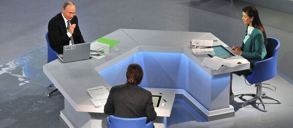 Vladimir Putin ile Direkt Hat Programı Vladimir Putin ile Direkt Hat Programı - Sputnik Türkiye