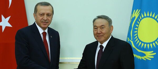 Recep Tayyip Erdoğan & Nursultan Nazarbayev - Sputnik Türkiye