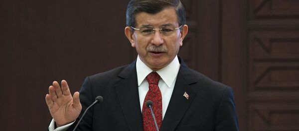 Başbakan Ahmet Davutoğlu, - Sputnik Türkiye