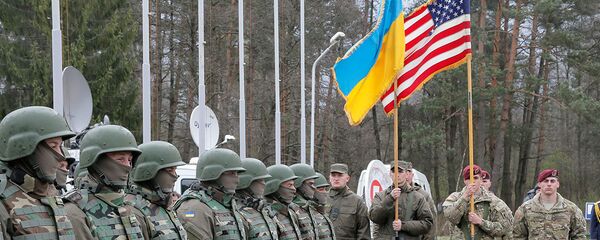 ABD ve Ukrayna askerlerinden askeri tatbikat - Sputnik Türkiye