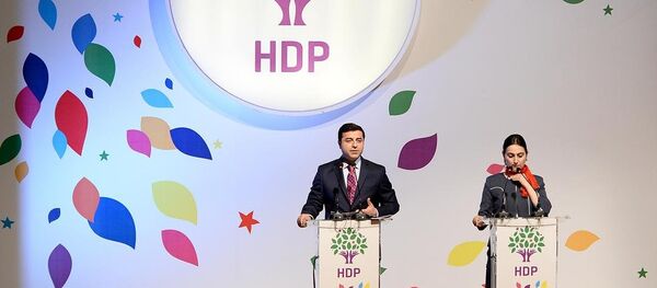 Selahattin Demirtaş-Figen Yüksekdağ - Sputnik Türkiye