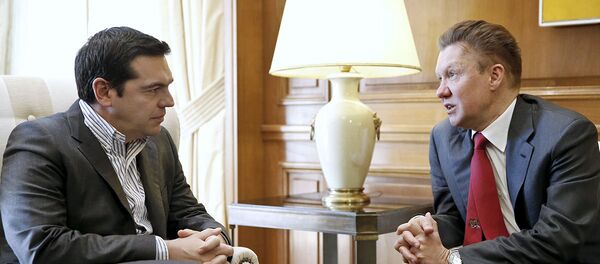 Aleksis Çipras & Aleksey Miller - Sputnik Türkiye