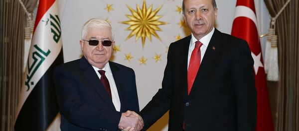 Recep Tayyip Erdoğan & Fuad Masum - Sputnik Türkiye