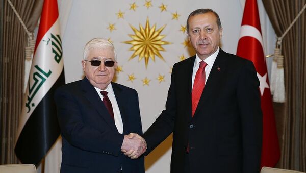 Recep Tayyip Erdoğan & Fuad Masum - Sputnik Türkiye