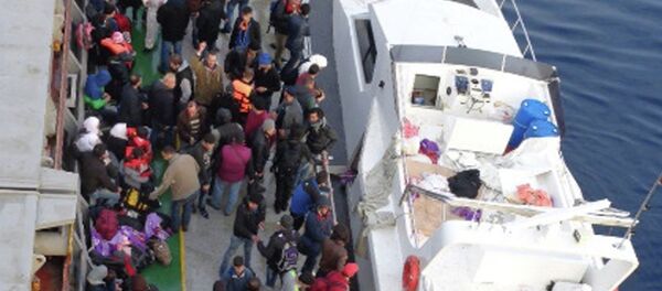Akdeniz'de kaçak göçmen trajedisi - Sputnik Türkiye