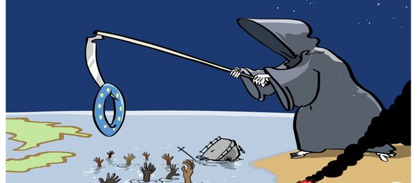 Akdeniz'deki göçmen faciasında 800 ölü - Sputnik Türkiye