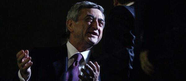Ermenistan Devlet Başkanı Serj Sarkisyan - Sputnik Türkiye