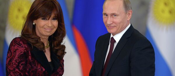 Vladimir Putin & Cristina Fernandez de Kirchner - Sputnik Türkiye