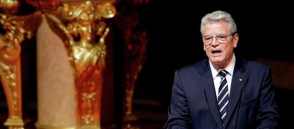 Almanya Cumhurbaşkanı Joachim Gauck - Sputnik Türkiye