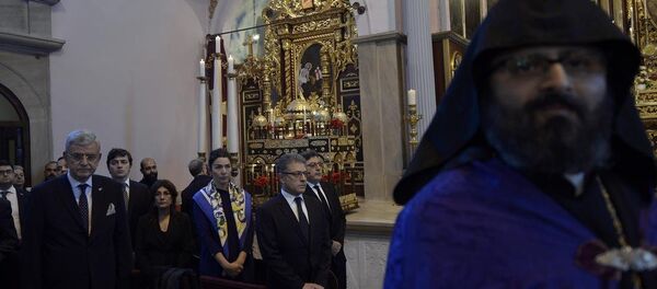 Ermeni Patrikhanesi'nin 1915 olaylarını anma ayini - Sputnik Türkiye