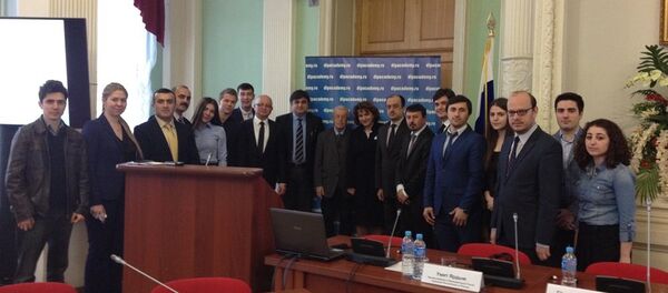 Rusya Dışişleri Bakanlığı Diplomasi Akademisi'nde konferans. - Sputnik Türkiye