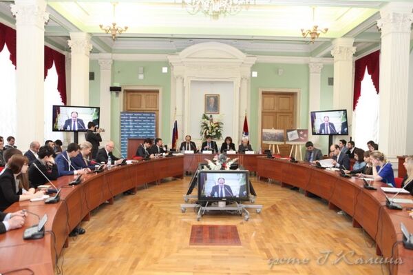 Rusya Dışişleri Bakanlığı Diplomasi Akademisi'nde konferans düzenlendi. - Sputnik Türkiye