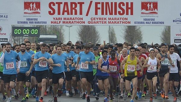 Vodafone İstanbul Yarı Maratonu - Sputnik Türkiye