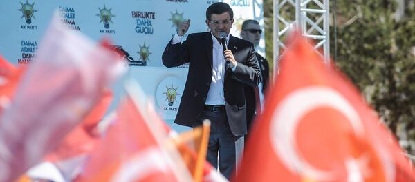 Türkiye Başbakanı Ahmet Davutoğlu - Sputnik Türkiye