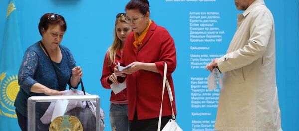 Kazakistan'da devlet başkanı seçimi Kazakistan'da devlet başkanı seçimi - Sputnik Türkiye