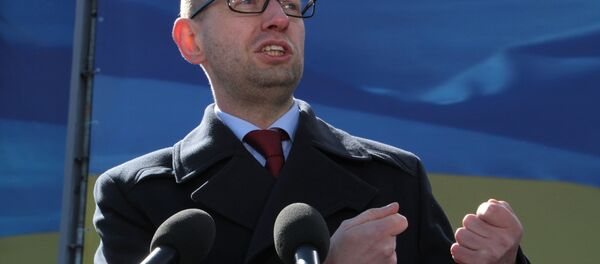 Ukrayna Başbakanı Arseniy Yatsenyuk - Sputnik Türkiye