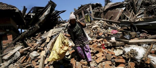 Nepal'de deprem - Sputnik Türkiye
