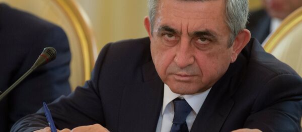 Ermenistan Devlet Başkanı Serj Sarkisyan - Sputnik Türkiye