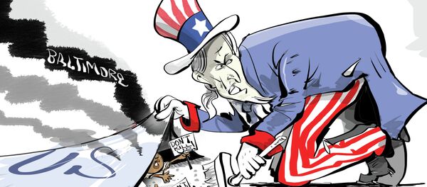 ABD'de olağanüstü hal ve sokağa çıkma yasağı ilan edildi - Sputnik Türkiye