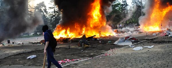 Odessa kentinde 48 kişinin öldüğü sendika binası katliamı - Sputnik Türkiye