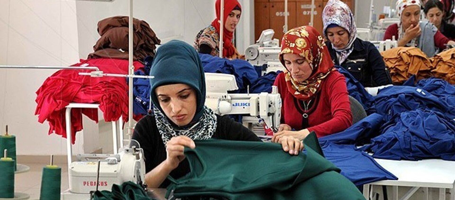 tekstil - kadın - işçi - fabrika - Sputnik Türkiye, 1920, 15.07.2021