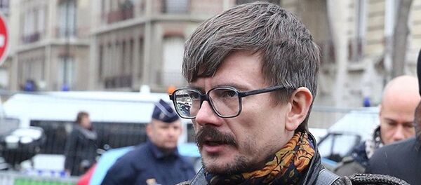 Charlie Hebdo çizeri Renald Luzier - Sputnik Türkiye