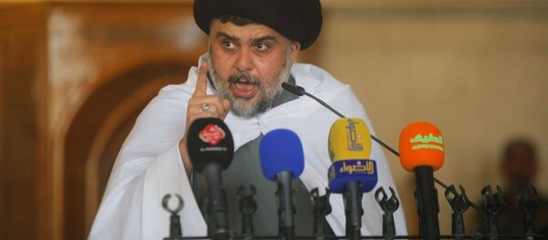 Iraklı Şii din adamı Mukteda es-Sadr - Sputnik Türkiye
