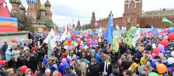 Rusya'da 1 Mayıs - Sputnik Türkiye