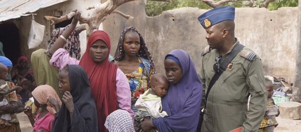 Boko Haram rehineler Boko Haram rehineler - Sputnik Türkiye