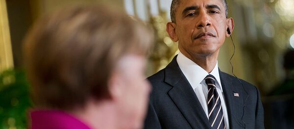 Angela Merkel & Barack Obama - Sputnik Türkiye
