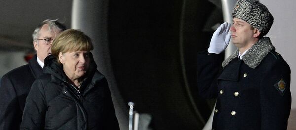Angela Merkel, Moskova'da - Sputnik Türkiye
