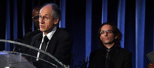 Charlie Hebdo çalışanları Jean-Baptiste Thoret- Gerard Biard - Sputnik Türkiye