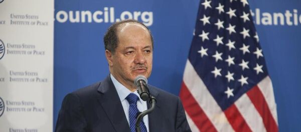 Irak Kürt Bölgesel Yönetimi (IKBY) Başkanı Mesud Barzani - Sputnik Türkiye