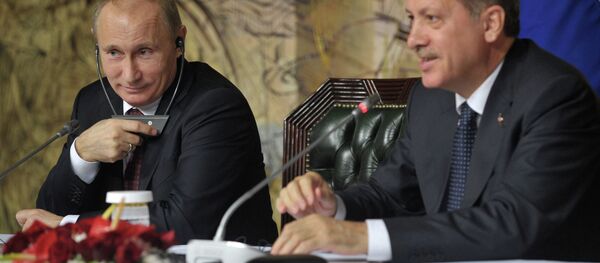 Rusya Devlet Başkanı Vladimir Putin ve Cumhurbaşkanı Recep Tayyip Erdoğan - Sputnik Türkiye