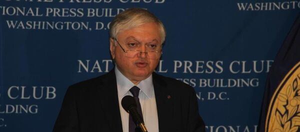 Ermenistan Dışişleri Bakanı Eduard Nalbandyan - Sputnik Türkiye